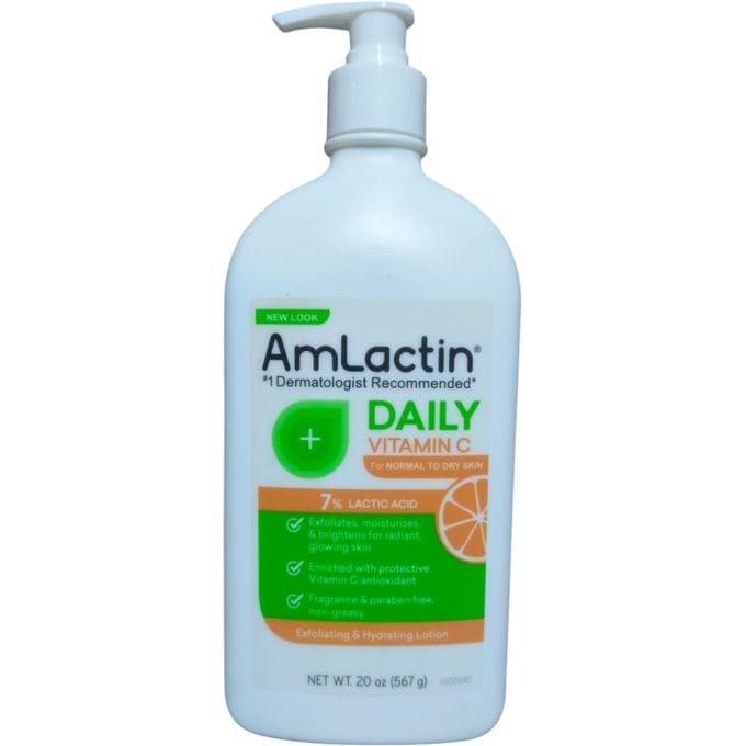 Amlactin Daily Vitamin C Exfoliating & Hydrating Lotion For Normal To Dry Skin 1 Amlactin Daily Vitamin C Exfoliating & Hydrating Lotion For Normal To Dry Skin jm