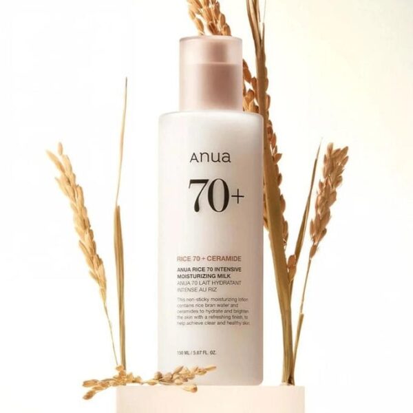 Anua Rice 70 Intensive Moisturizing Milk - Nourish, Brighten & Hydrate – All in One Lightweight Milk