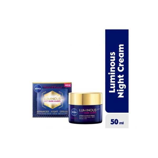 NIVEA Perfect & Radiant Luminous630 Advanced Night Cream - 50ml