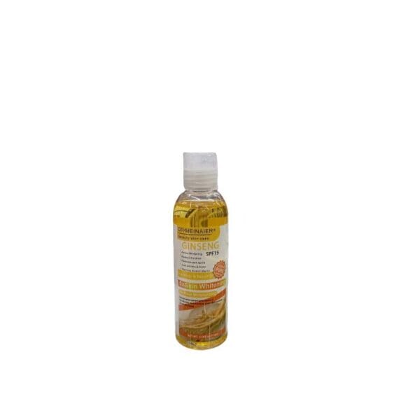 DR MEINAIER GINSENG Face & Body Oil with SPF 15. Moisturizes, Removes Stretch Marks, Dark Spots, Freckles, Wrinkles, Acne, Corrects & Repairs