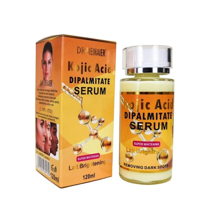 Dr. Meinaier Kojic Acid Dipalmitate Lait Brightening Serum. Removes dark Spots, Acne, Freckles, Pigmentations, Moisturizes, Smooths, Brightens and Softens the skin 1 Dr. Meinaier Kojic Acid Dipalmitate Lait Brightening Serum. Removes dark Spots, Acne, Freckles, Pigmentations, Moisturizes, Smooths, Brightens and Softens the skin