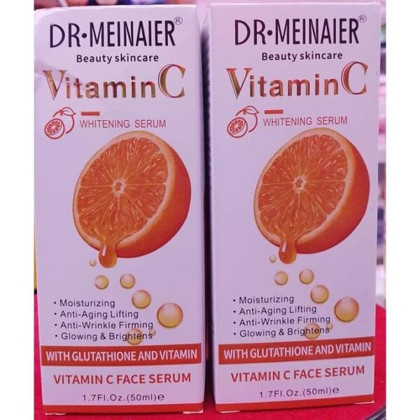 Dr. Meinaier Vitamin C Whitening Serum or Vitamin C Face Serum with Glutathione & Vitamin C