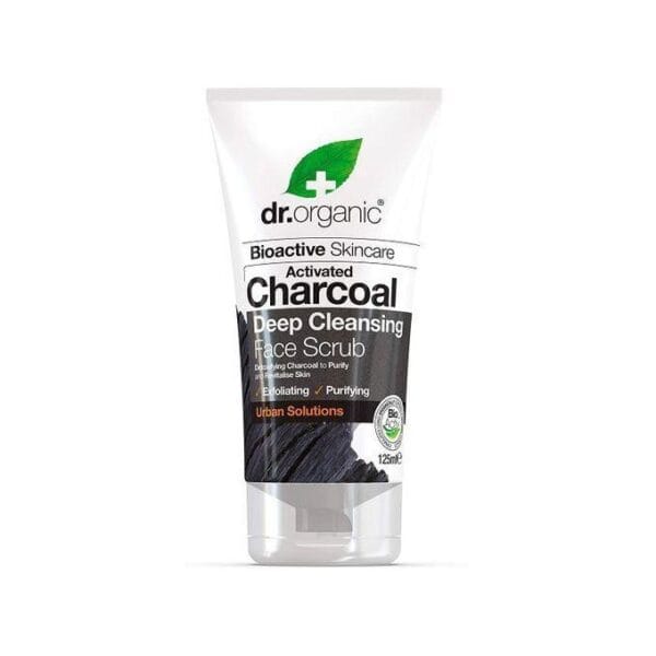 Dr. Organic Deep Cleansing Charcoal Facial Scrub