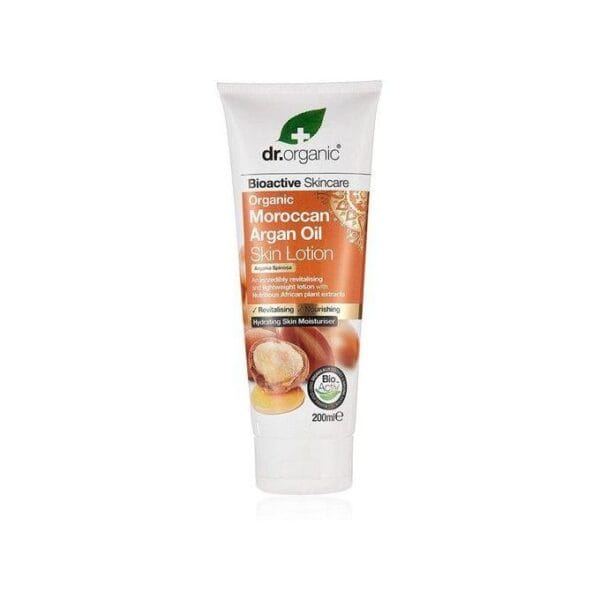 Dr. Organic Moroccan Argan Oil Skin Lotion.