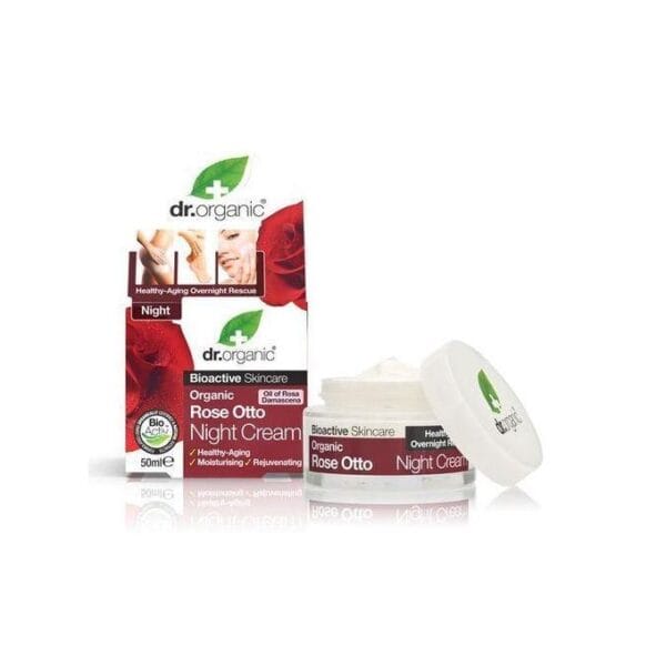 Dr. Organic Rose Otto Organic Night Cream Skin Care