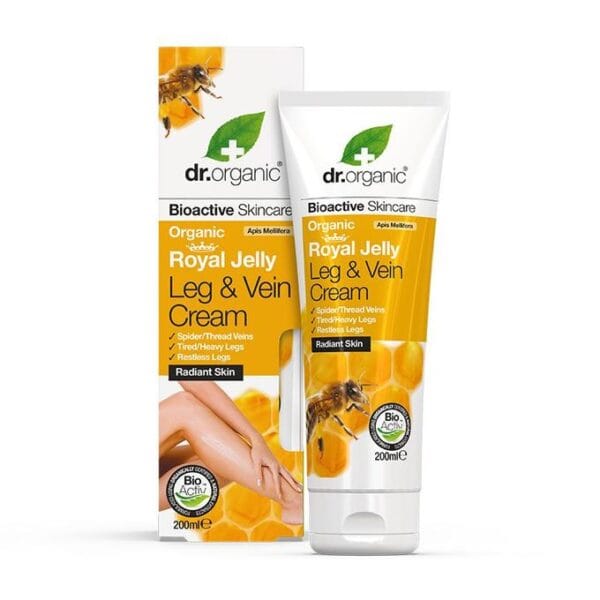 Dr. Organic Royal Jelly Leg & Vein Cream 200ml