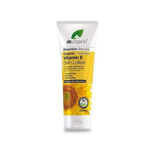 Dr. Organic Vitamin E Intensive Hydrating & Moisturizing Skin Lotion.