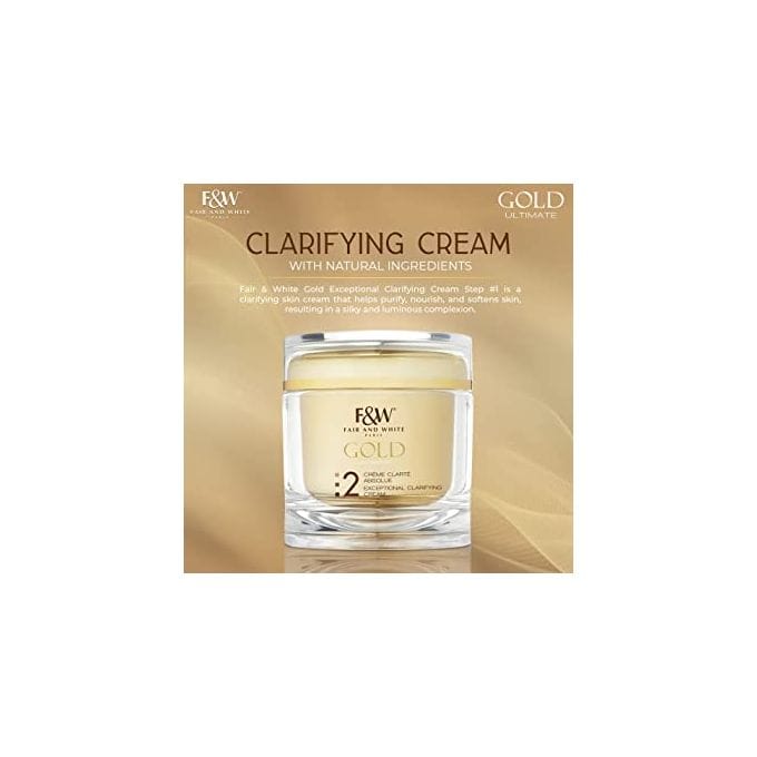 Fair & White GOLD 2 EXCEPTIONAL CLARIFYING CREAM 1 Fair & White GOLD 2 EXCEPTIONAL CLARIFYING CREAM