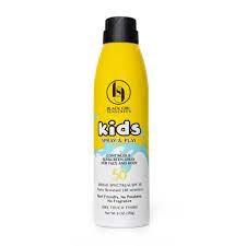 Black Girl Kids Spf 50 Spray Sunscreen