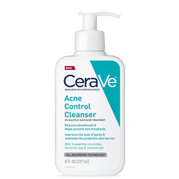 CeraVe Acne Control Cleanser with Salicylic Acid - 237ml Cleanser