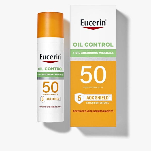 Eucerin Oil Control + Oil Absorbing Minerals SPF 50 Sunscreen