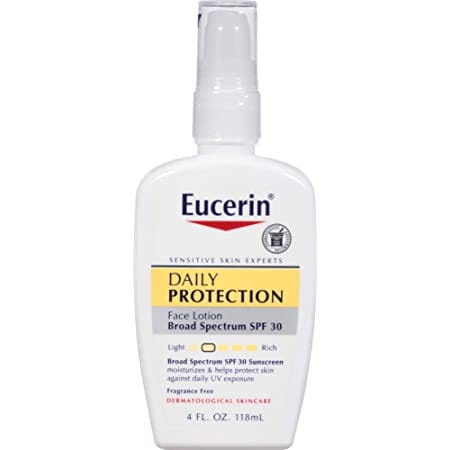 Eucerin SPF 30 Daily Protection 188ml Face Lotion and Sunscreen 2 Eucerin SPF 30 Daily Protection 188ml Face Lotion and Sunscreen