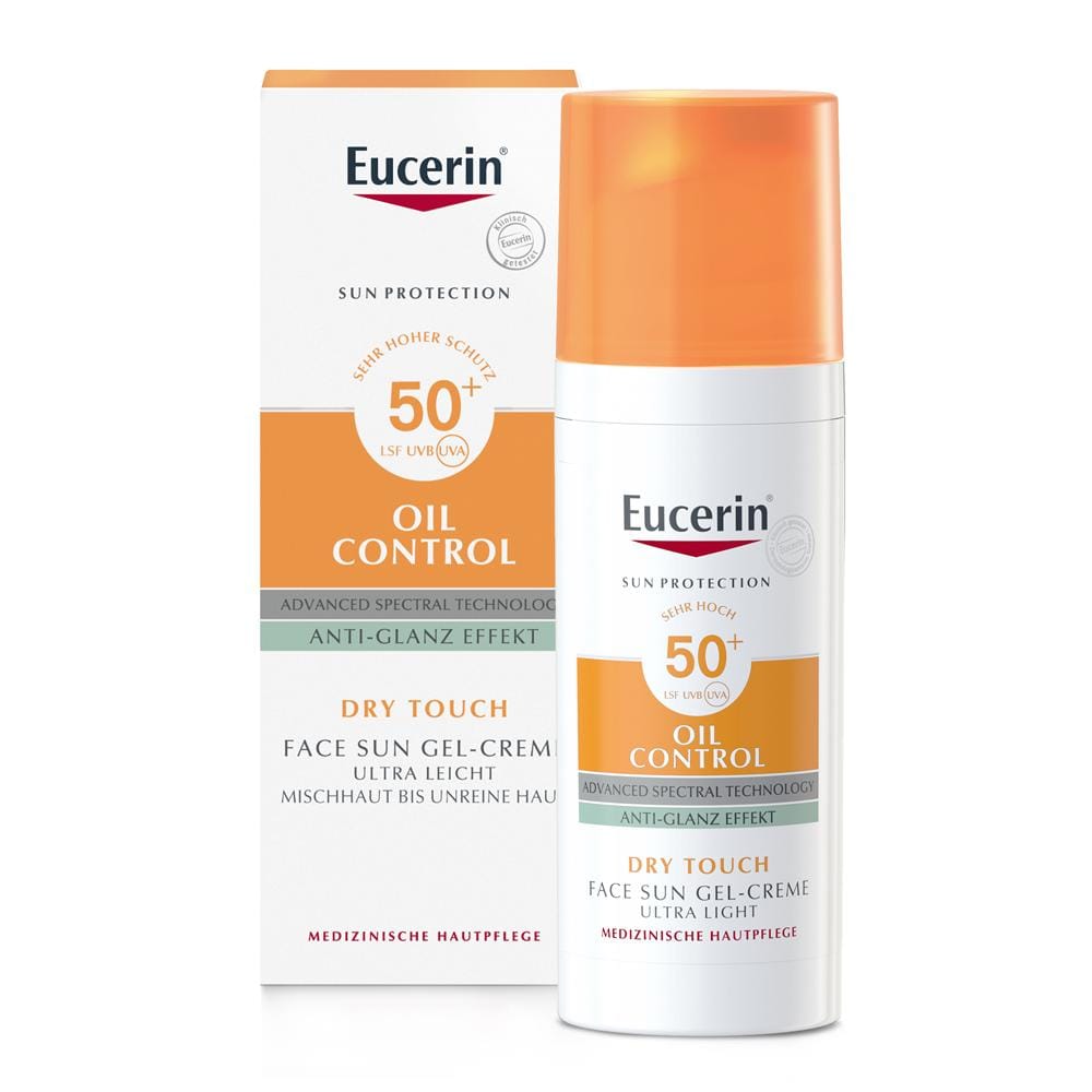 Eucerin Sun Protection Oil Control SPF 50+ Gel-Cream 2 Eucerin Sun Protection Oil Control SPF 50+ Gel-Cream