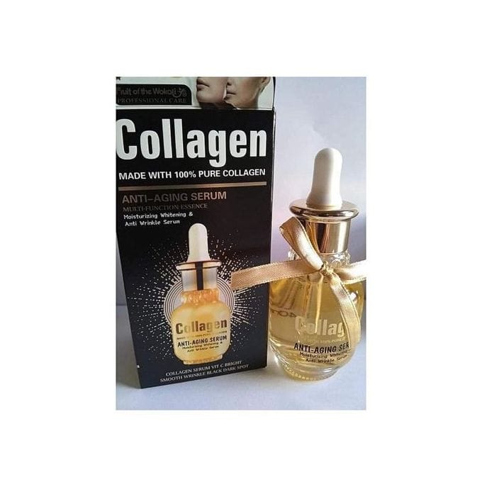 Fruit Of The Wokali 100% Pure Collagen Skin Firming Anti-Aging Serum.