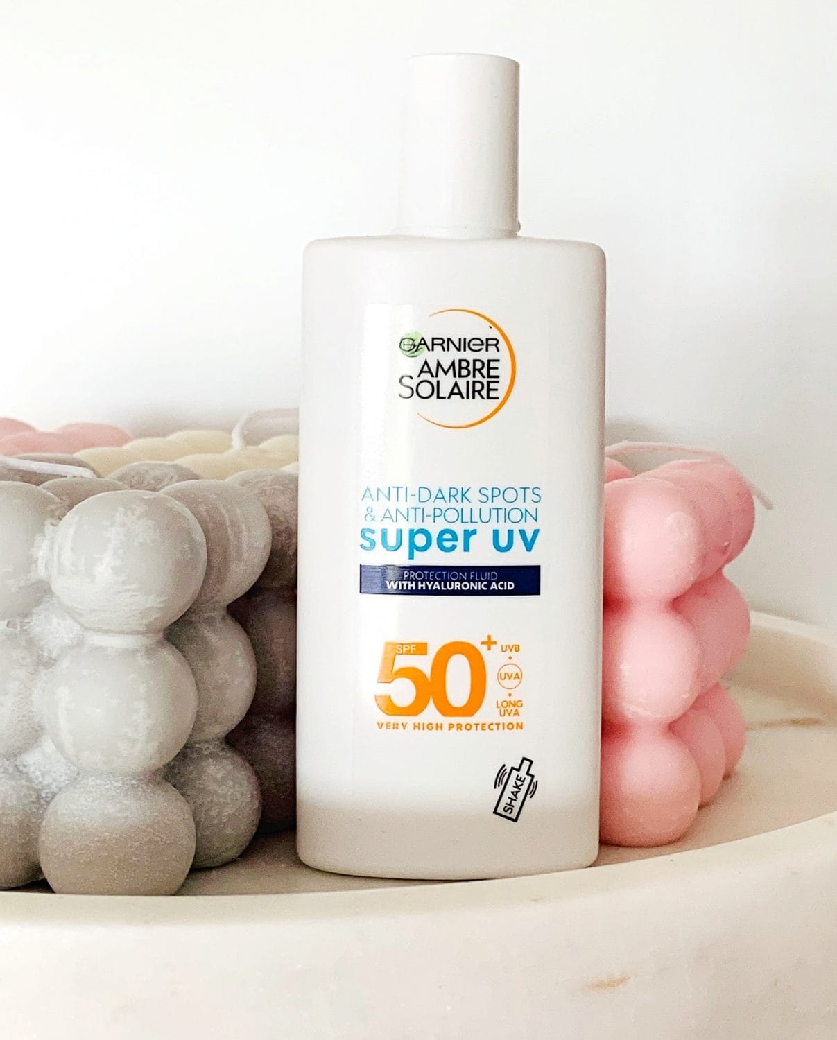 Garnier Ambre Solaire Super UV Face Fluid SPF 50 Sunscreen 2 Garnier Ambre Solaire Super UV Face Fluid SPF 50 Sunscreen