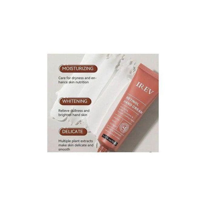 IREV Retinol Hand Cream - Exfoliates To Reduce Fine Lines, Uneven Tone & Texture 2 IREV Retinol Hand Cream - Exfoliates To Reduce Fine Lines, Uneven Tone & Texture