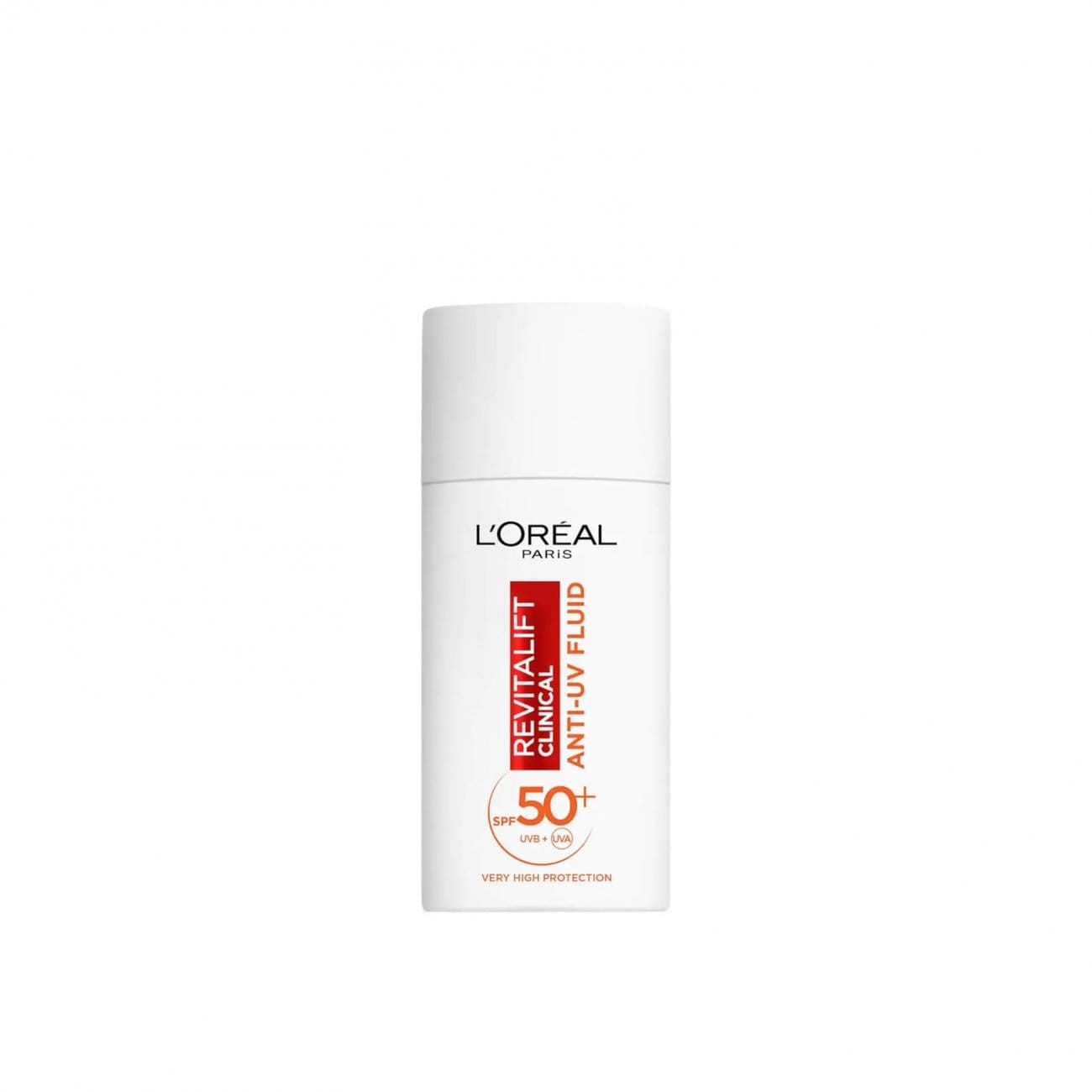 L'Oreal Revitalift Clinical SPF 50 Anti-U Fluid Sunscreen 2 L'Oreal Revitalift Clinical SPF 50 Anti-U Fluid Sunscreen