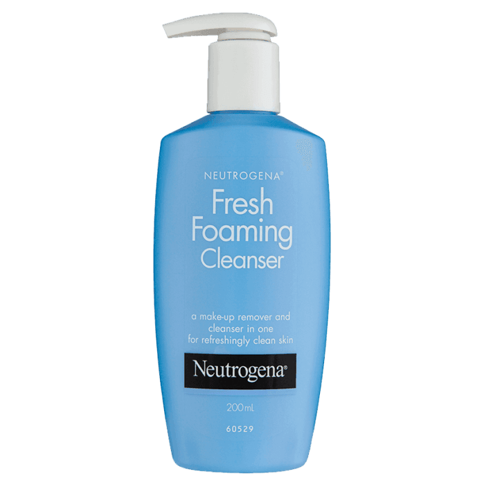 Neutrogena Fresh Foaming Cleanser 1 Neutrogena Fresh Foaming Cleanser