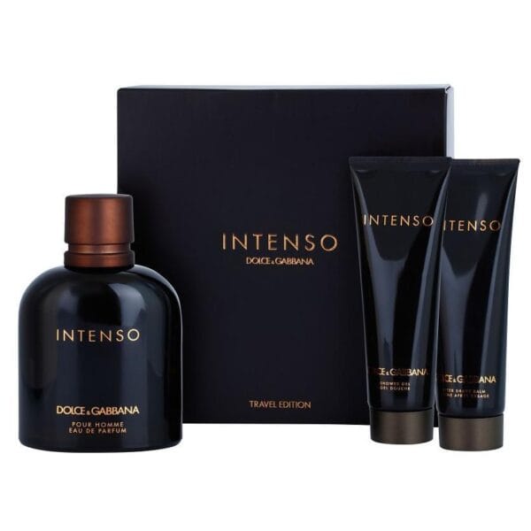 Dolce & Gabbana Intenso EDP 125ml Gift Set For Men