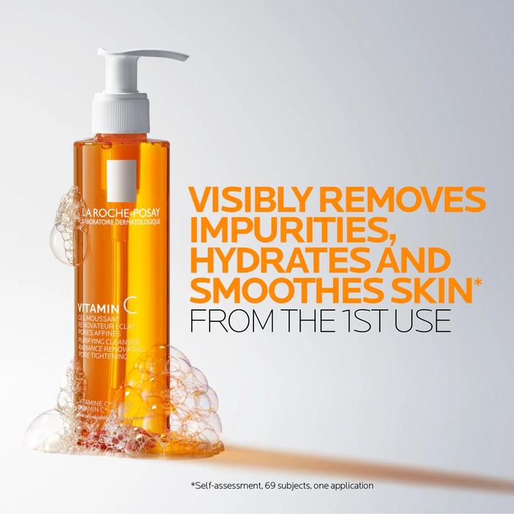La Roche posay vitamin C Gel moussant 1 La Roche posay vitamin C Gel moussant