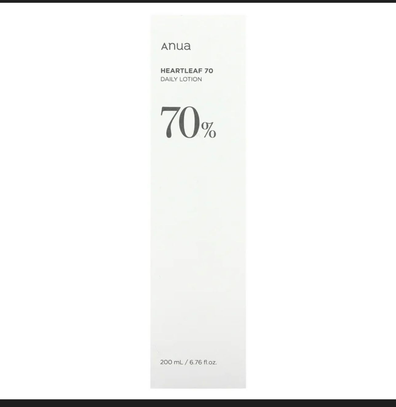 Anua heartleaf 70% daily lotion 200ml 1 Anua heartleaf 70% daily lotion 200ml