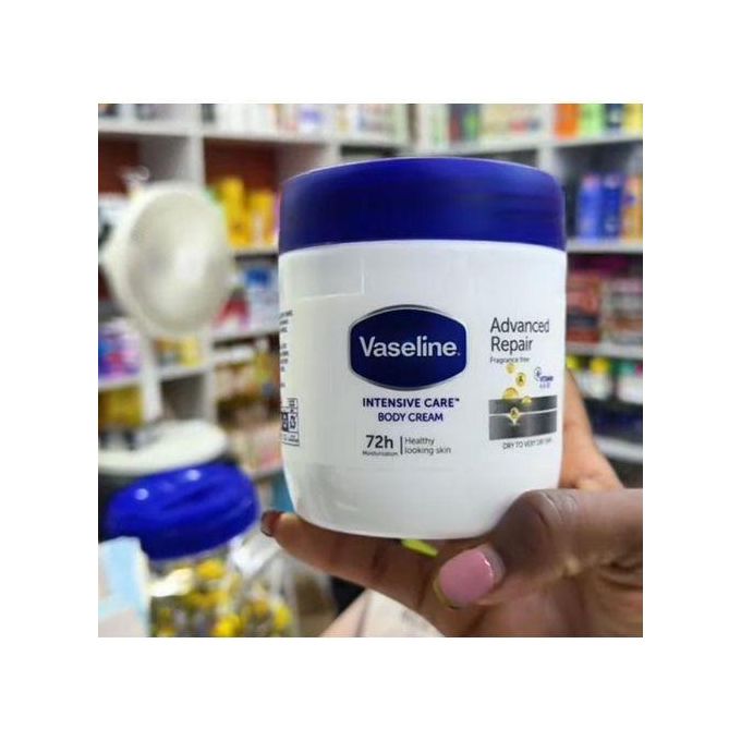 Vaseline Intensive Care Advanced Dry Skin Repair Fragrance Free Body Cream 1 Vaseline Intensive Care Advanced Dry Skin Repair Fragrance Free Body Cream