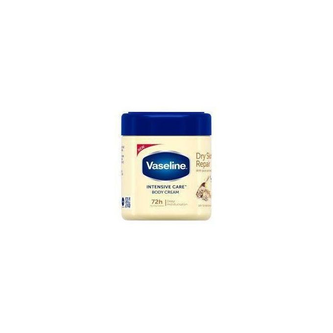 Vaseline Intensive Care Dry Skin Repair Body Cream Jar 72h