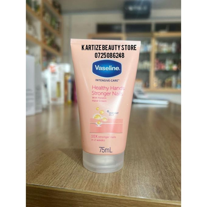 Vaseline Intensive Care Hand Cream For Healthy Hands And Stronger Nails 1 Vaseline Intensive Care Hand Cream For Healthy Hands And Stronger Nails