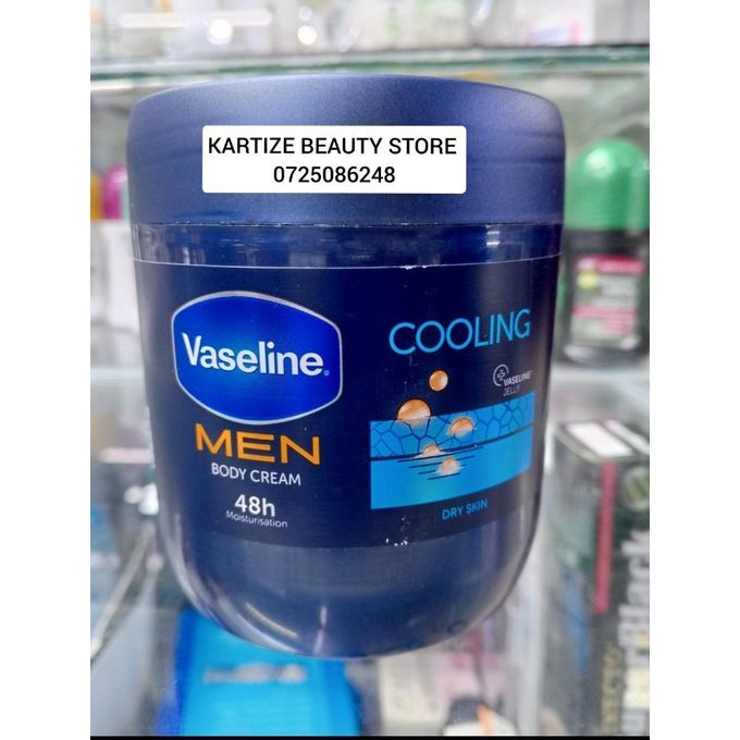 Vaseline Men body cream 48hr hydration cooling 1 Vaseline Men body cream 48hr hydration cooling